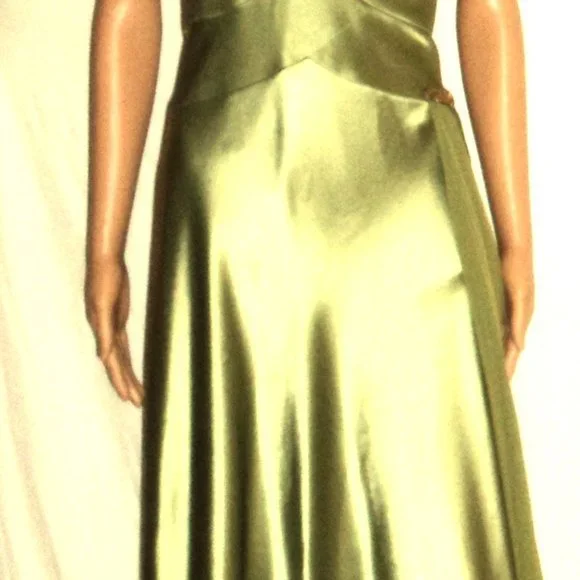 Special Occasion After Five Holiday Dress with Faux Vintage Art Deco Styling - Picture 3 of 14